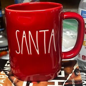 🎅 Rae Dunn Santa Mug Red ❄️